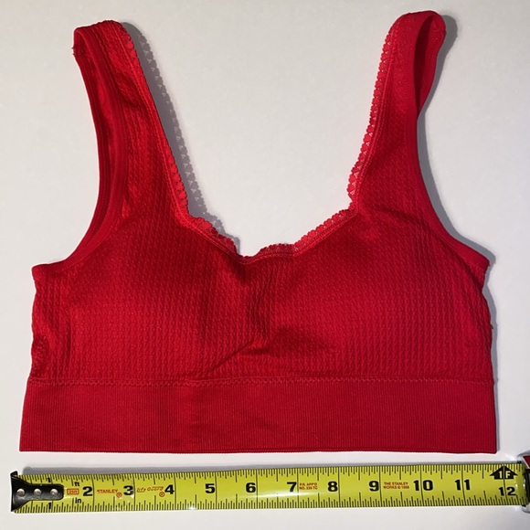 Small Jessica Simpson Sports Bra Stretchy Cropped Tank Top Remove Pads Metal Tag - Picture 13 of 14